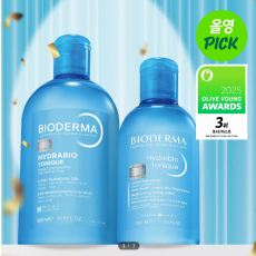 [2025 어워즈/ 2년 연속수상] 바이오더마 하이드라비오 토너 500ml 어워즈 한정기획