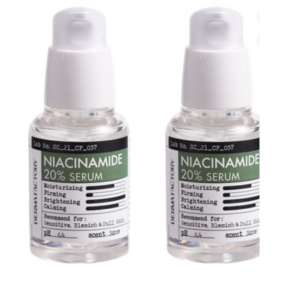 더마팩토리 나이아신아마이드 20% 세럼, 30ml, 2개